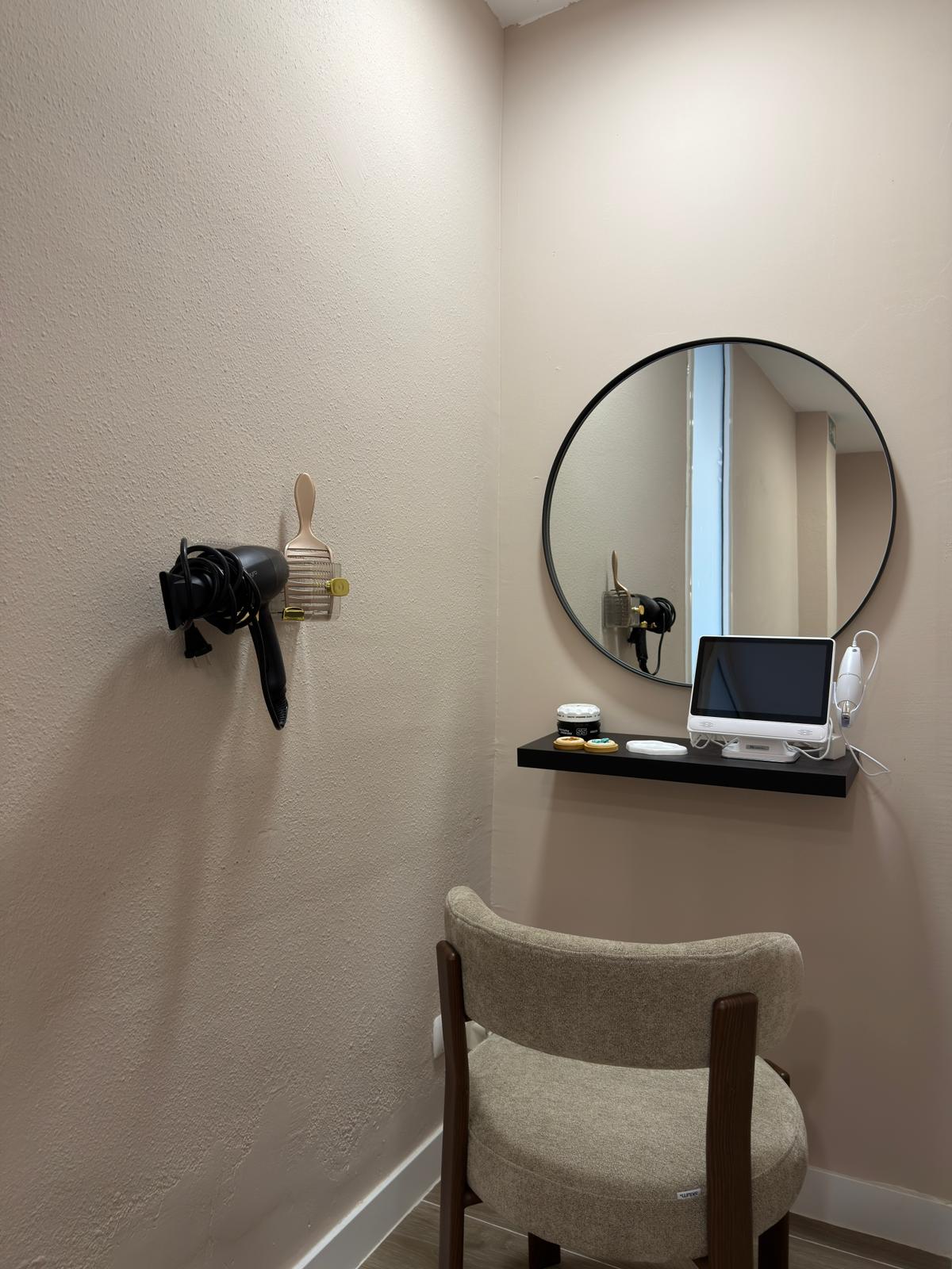 Segunda zona separada por una pared